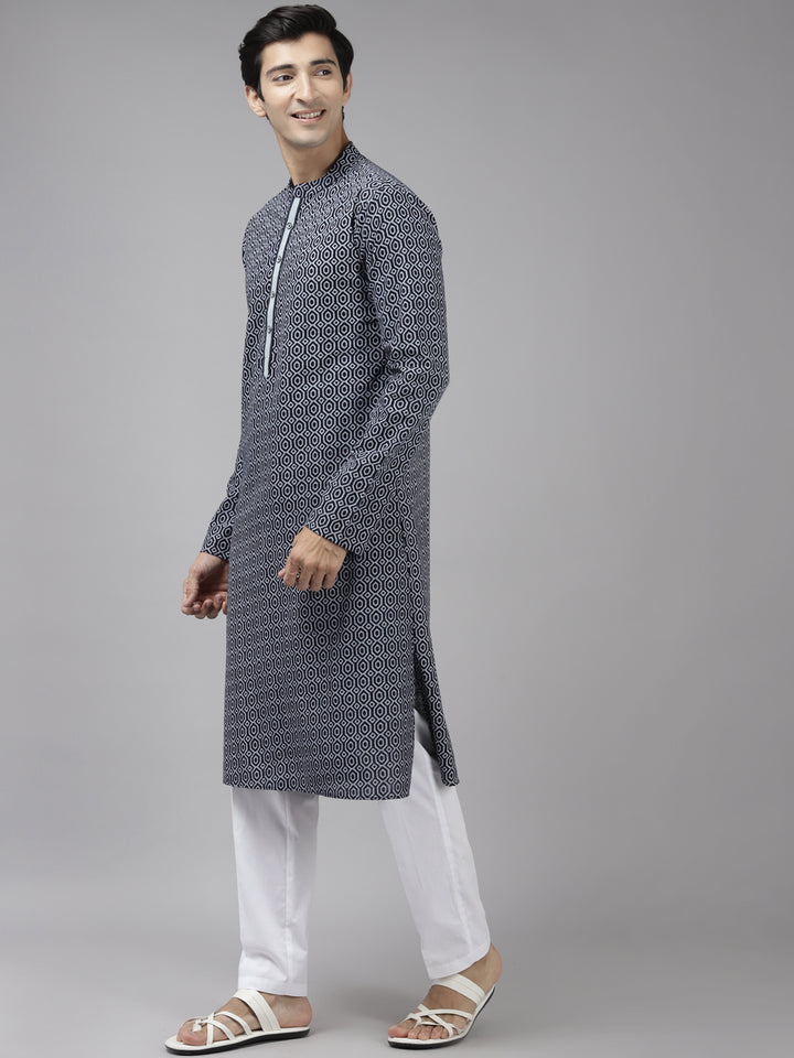 Printed kurta with Pyjama