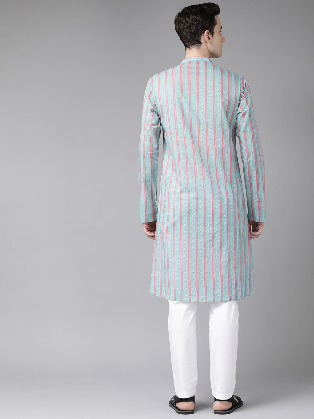 Printed Straight kurta with pyjama