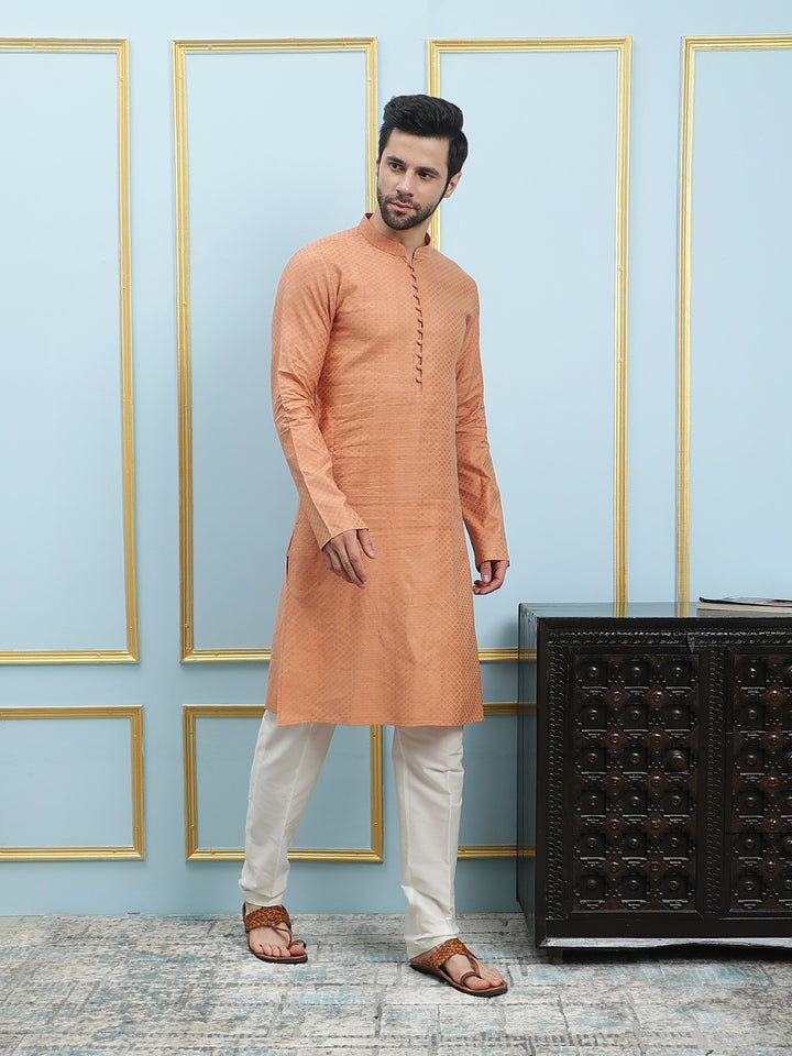 Thread Work Pure Cotton Kurta