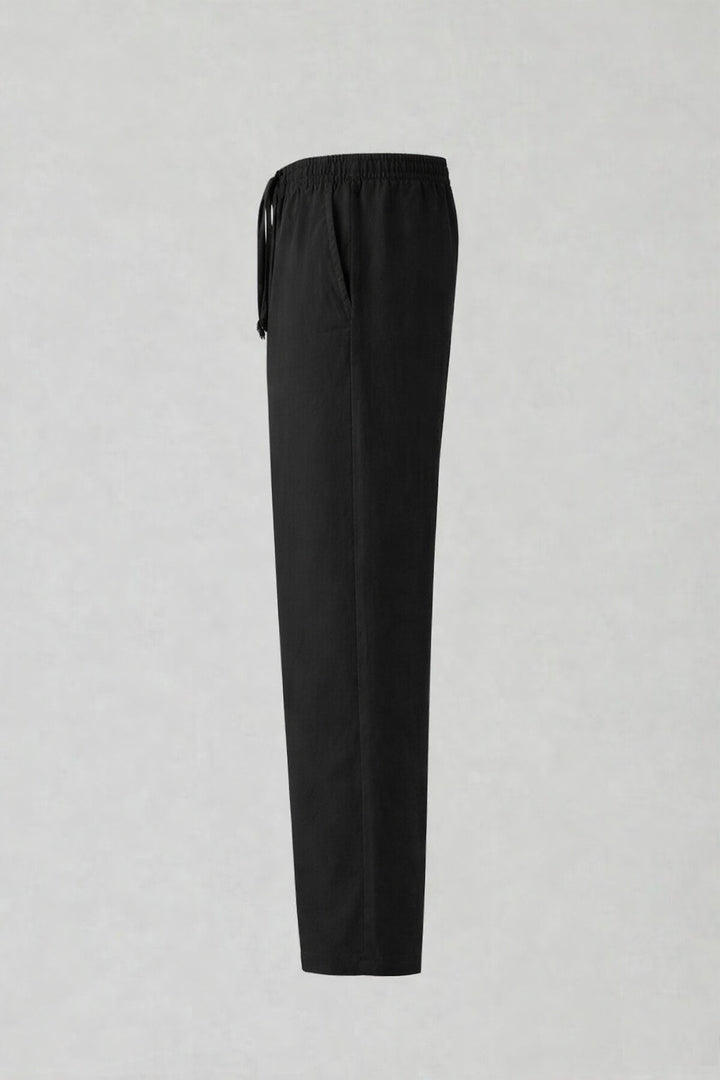 See Designs Linen Pyjama – Black | Linen