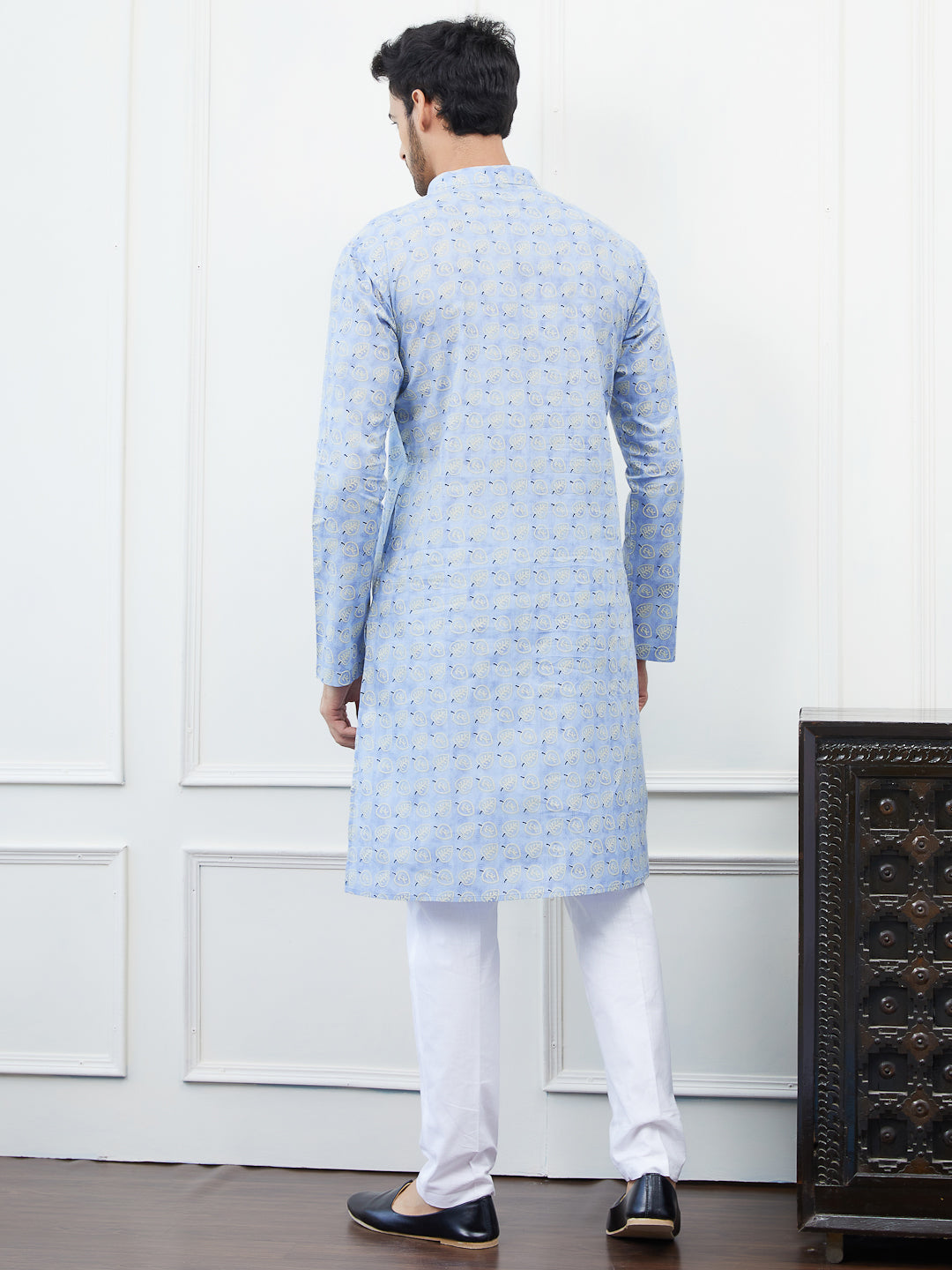 Printed Pure Cotton Straight Kurta