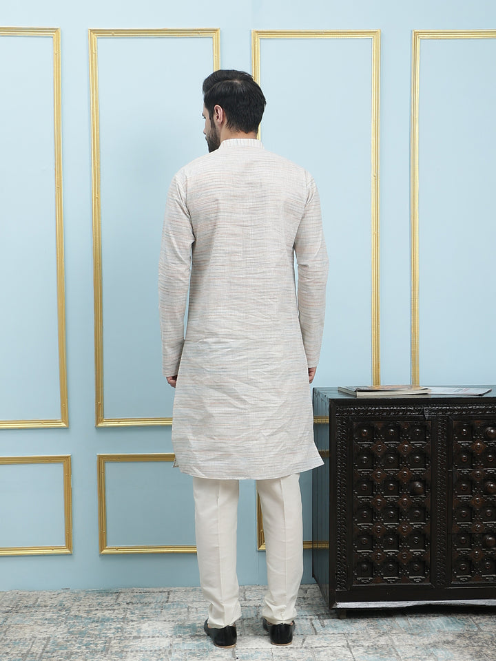 Solid Pure Cotton Straight Kurta