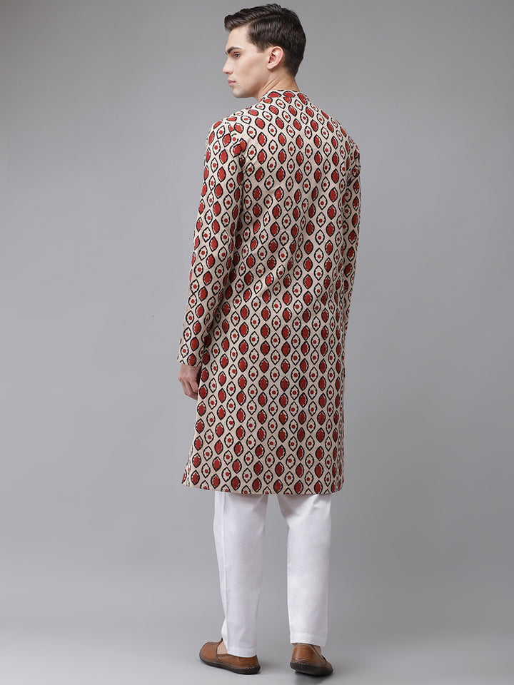Handcrafted Block Printed Sustainable Straight kurta
