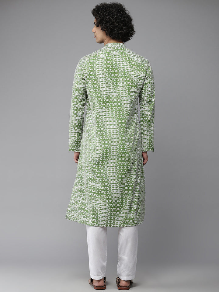 Printed Pure Cotton Straight Kurta