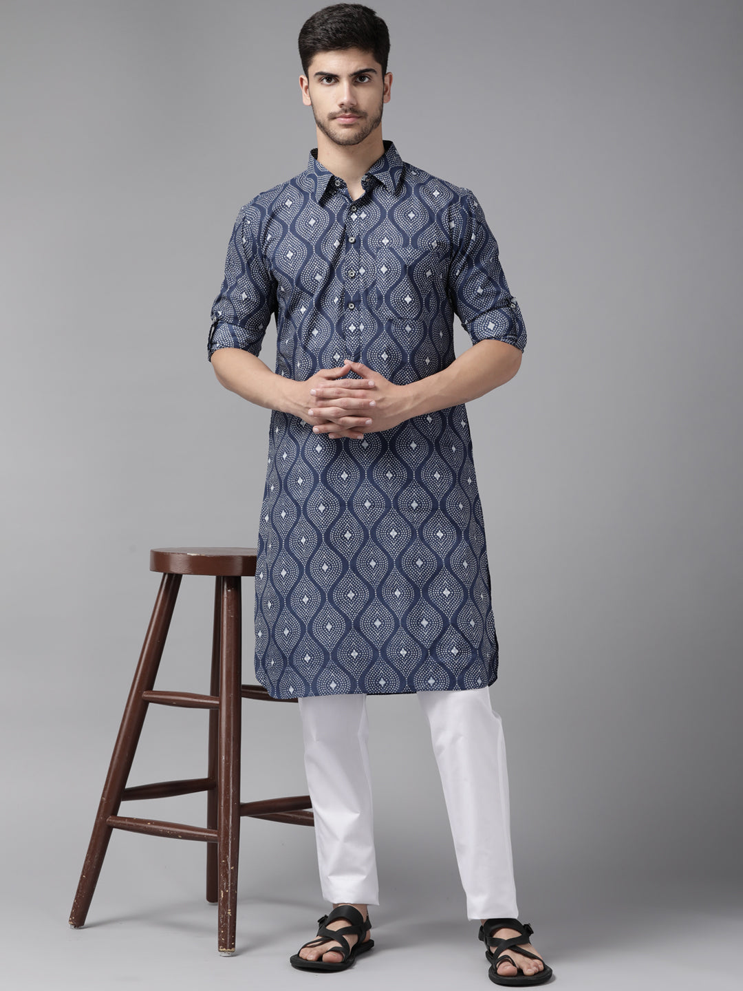 Pure Cotton Pathani kurta