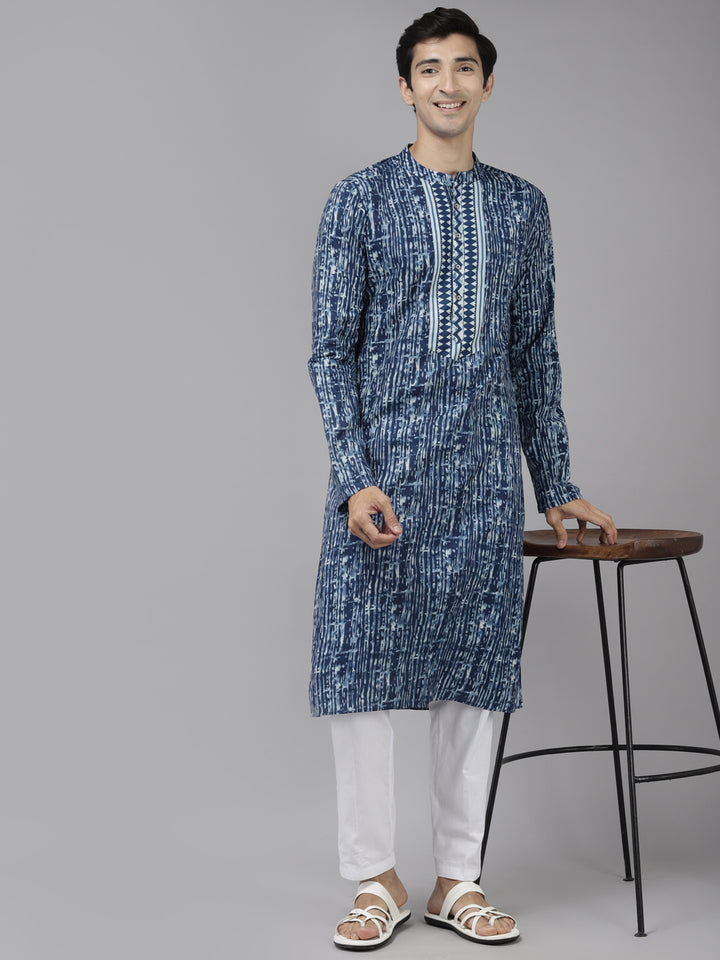 Printed kurta with Pyjama