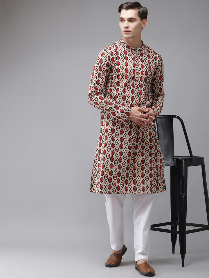 Handcrafted Block Printed Sustainable Straight kurta