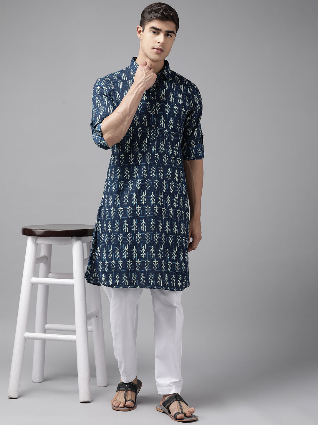 Pure Cotton Pathani kurta with Pyjama