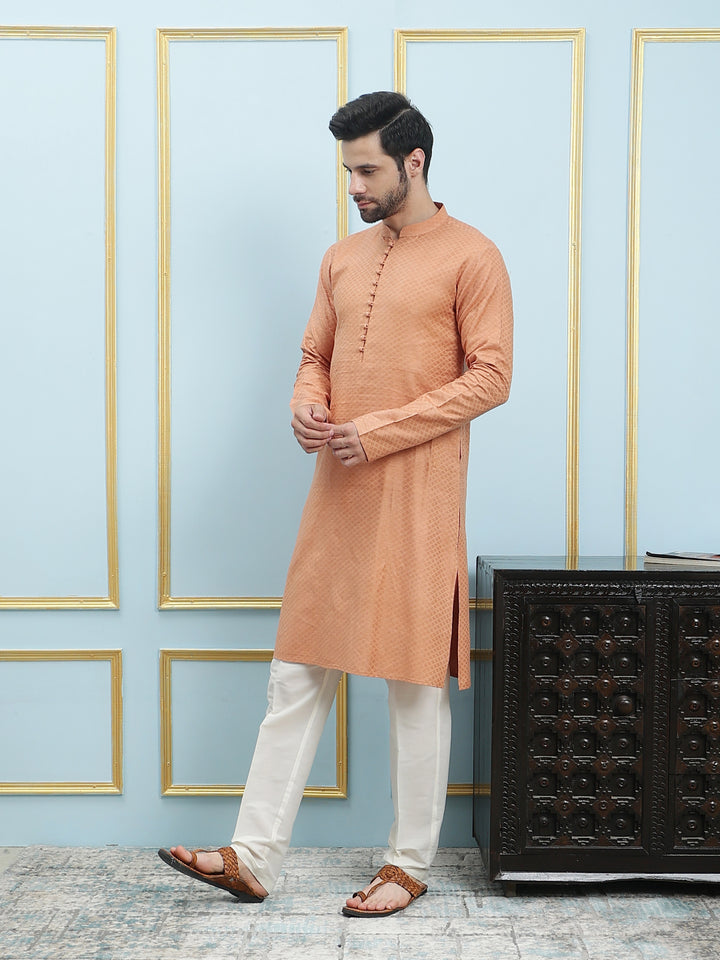 Thread Work Pure Cotton Kurta