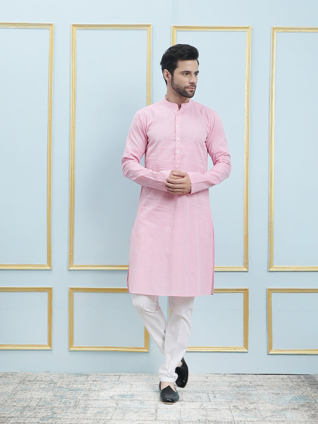 Printed Pure Cotton Straight Kurta