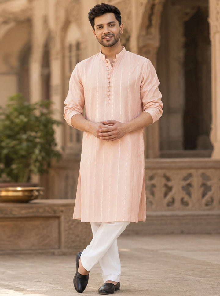 pink kurta