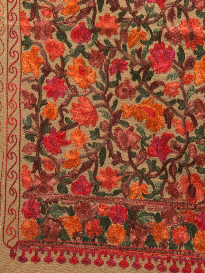 Aari Embroidery Stole for men