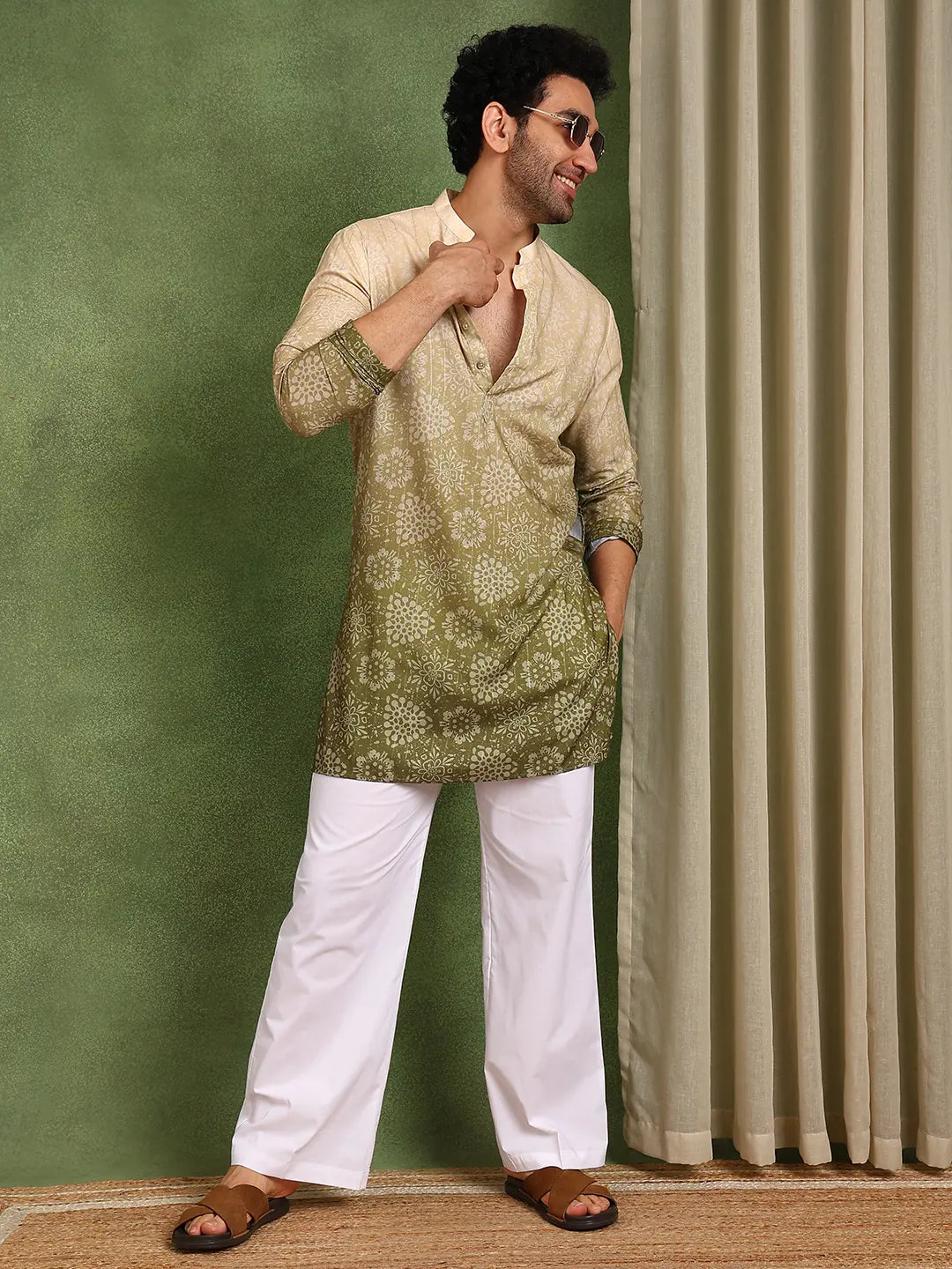 Men Ethnic Motifs Printed Kurta