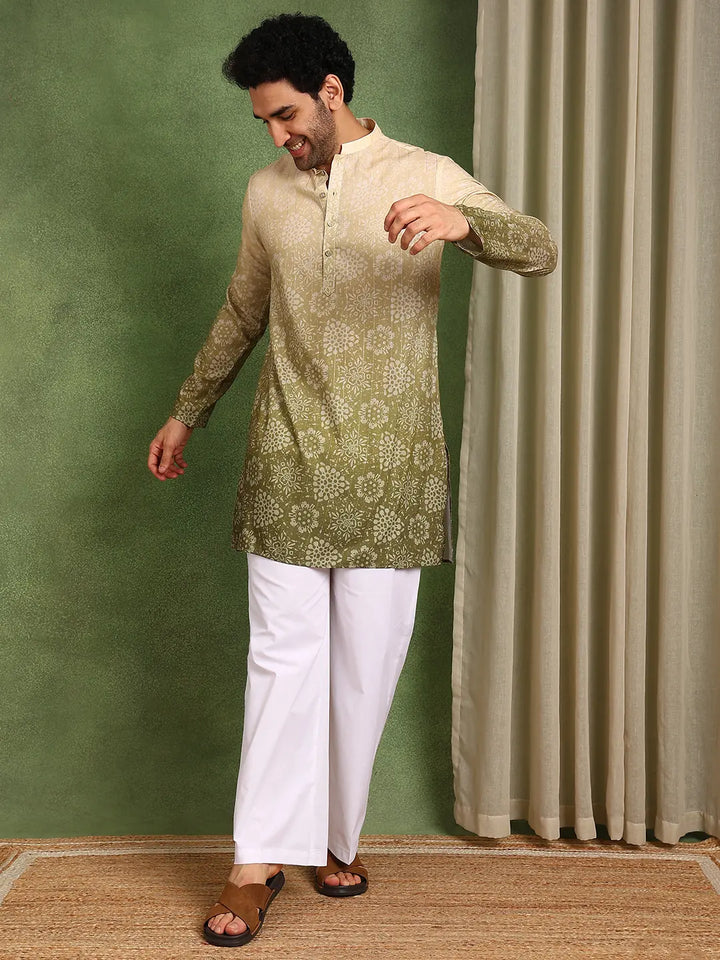 Men Ethnic Motifs Printed Kurta