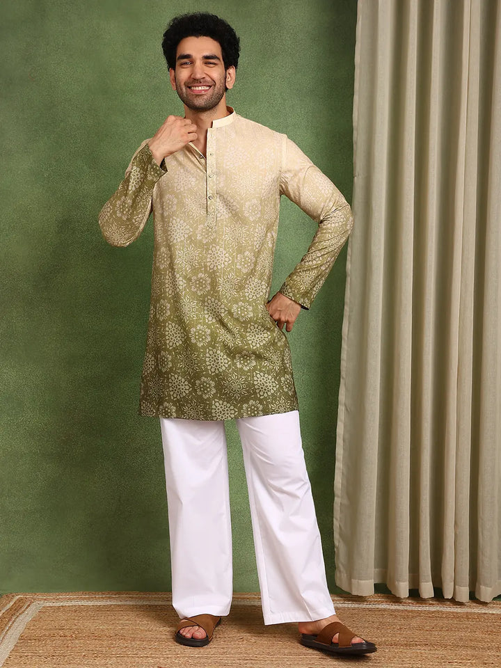 Men Ethnic Motifs Printed Kurta