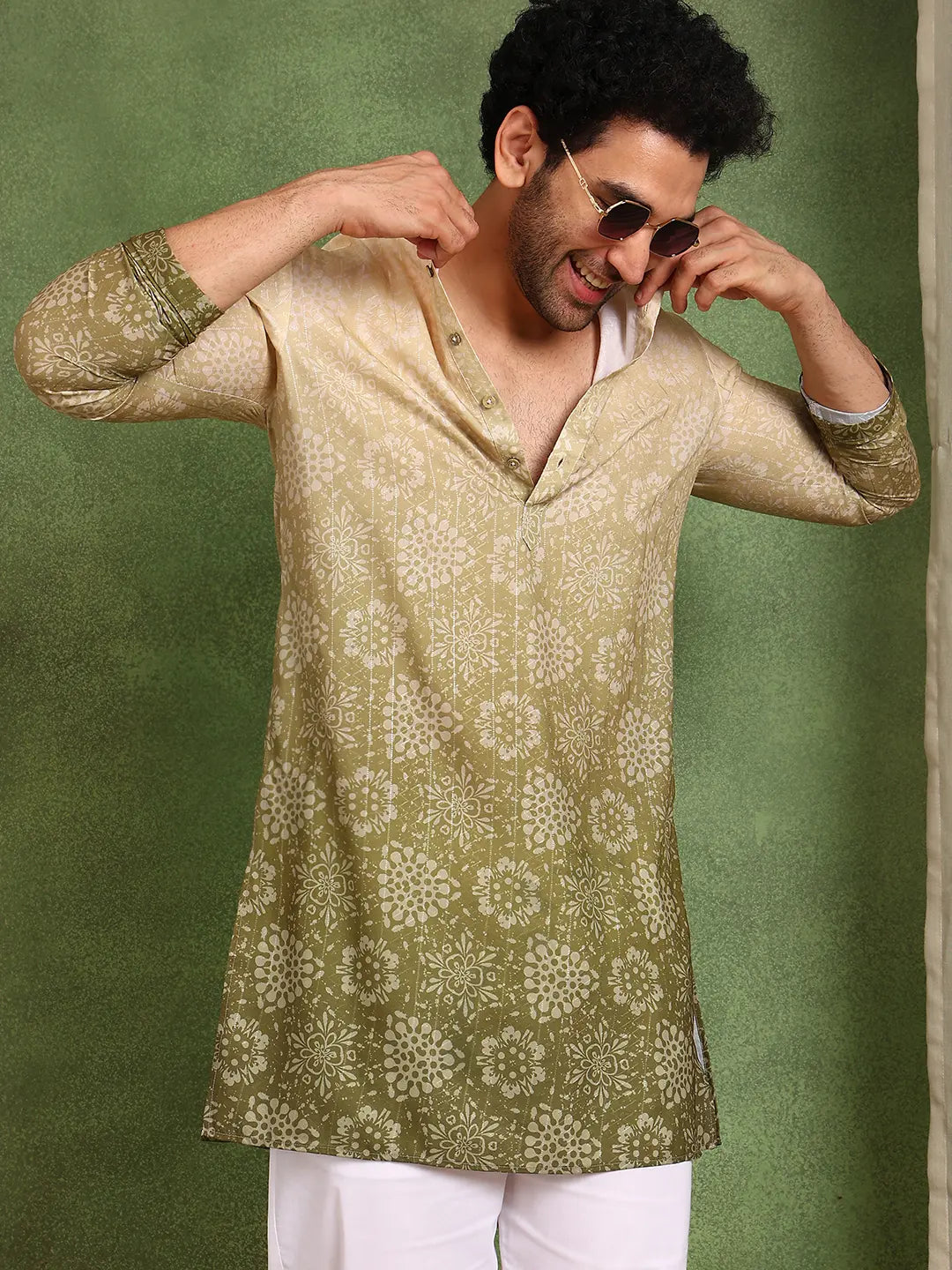 Men Ethnic Motifs Printed Kurta
