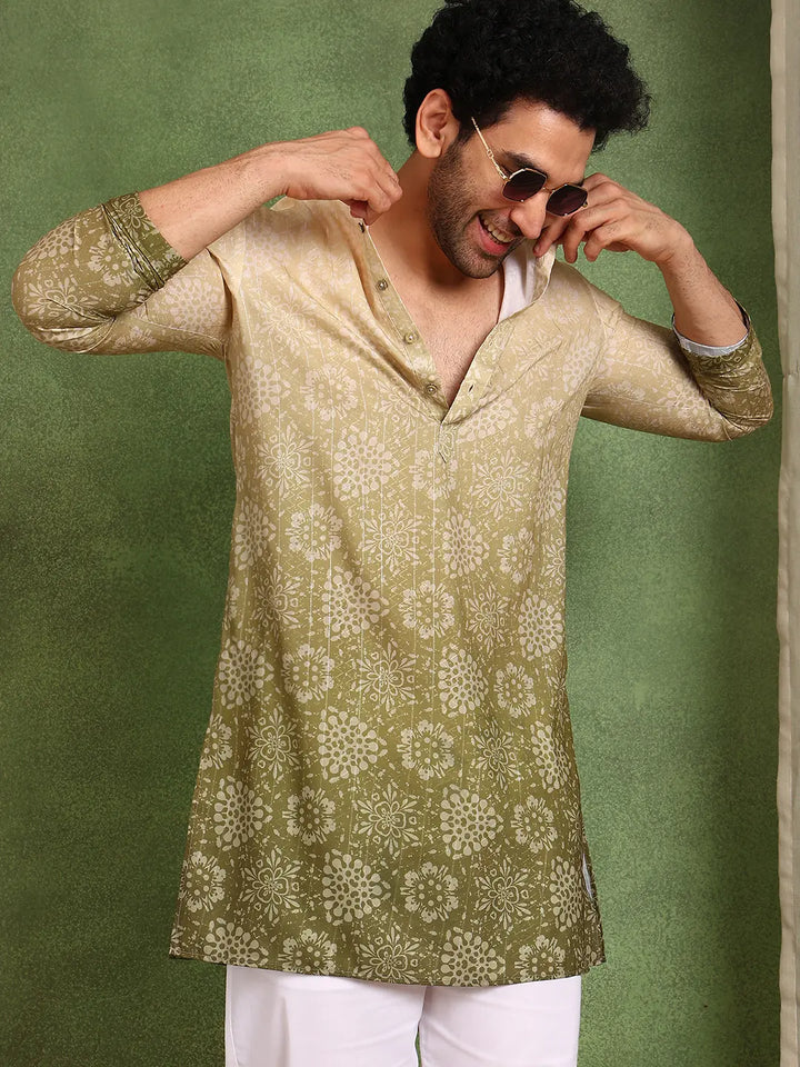 Men Ethnic Motifs Printed Kurta