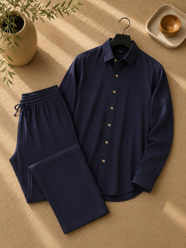 Men's Linen Co-ord Set