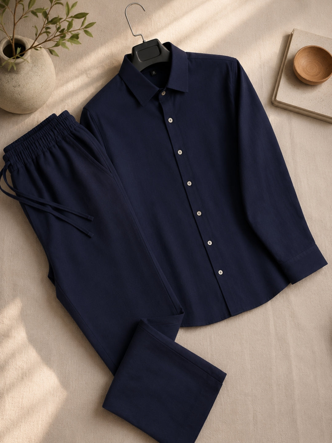Men's Linen Co-ord Set