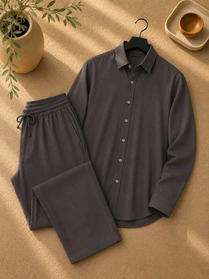 Men's Linen Co-ord Set