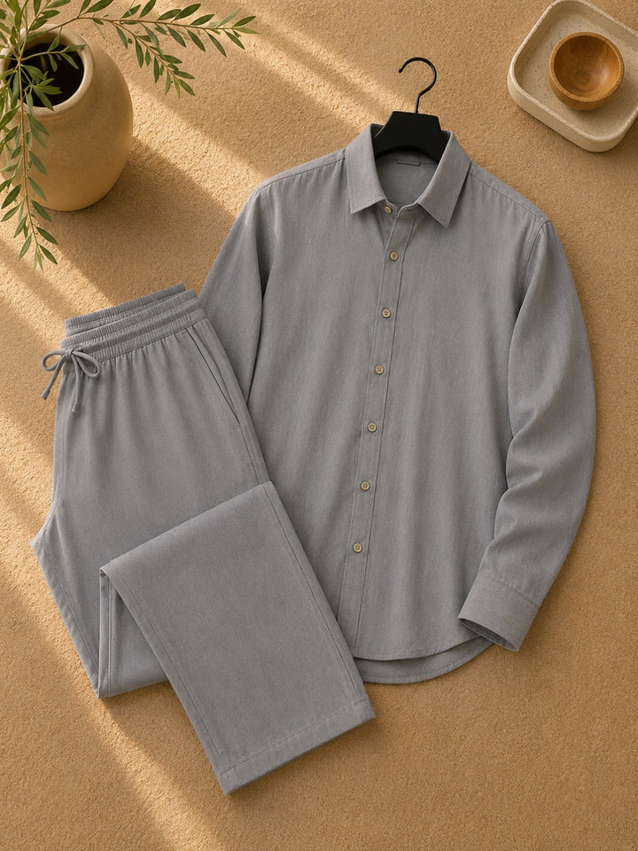Men's Linen Co-ord Set