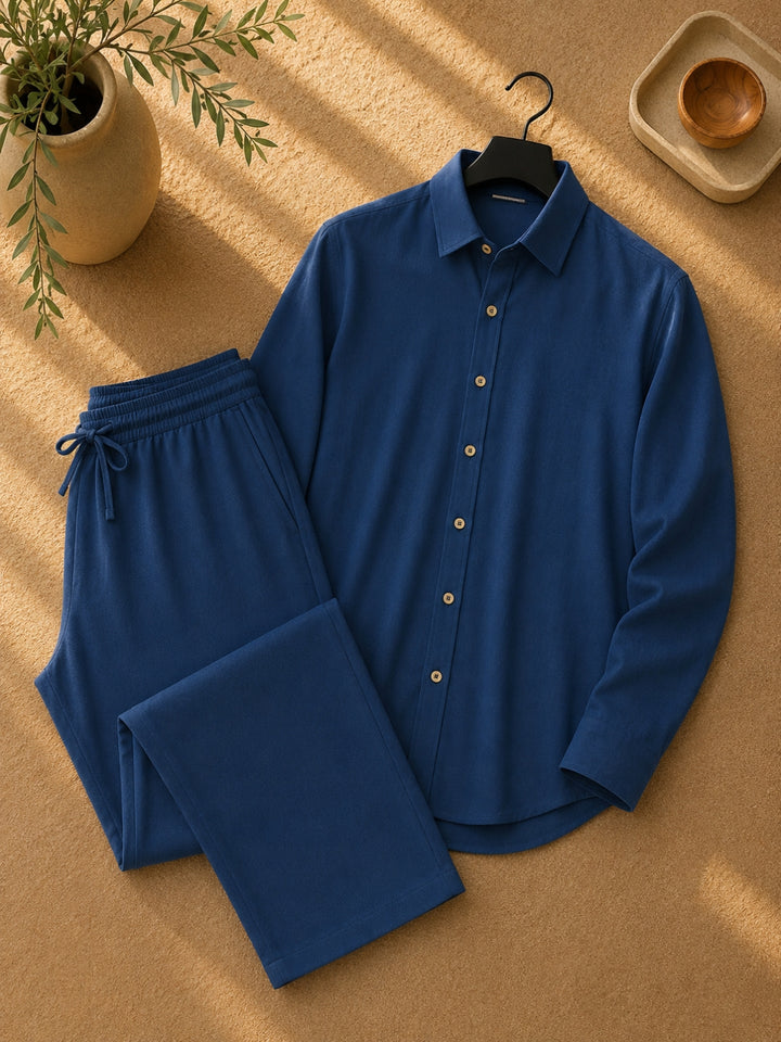 Men's Linen Co-ord Set