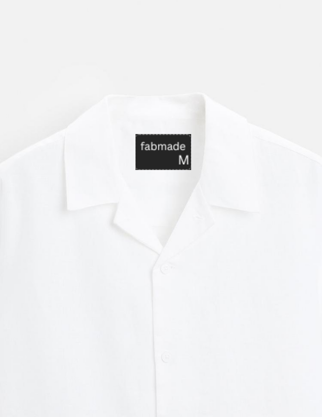 Men’s White Cotton Shirt