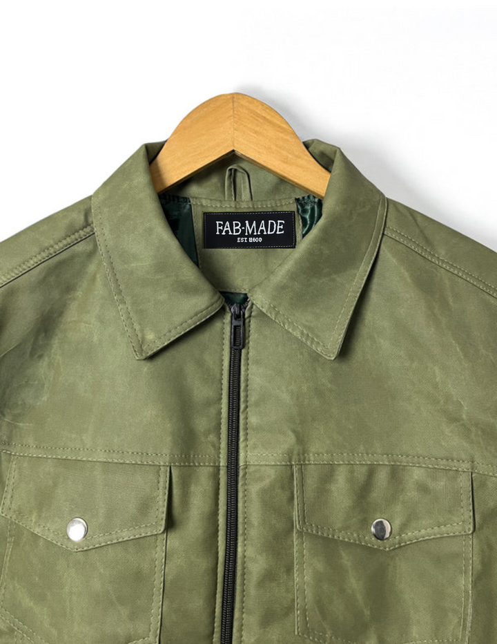 LEATHER - Layer up in Olivewood